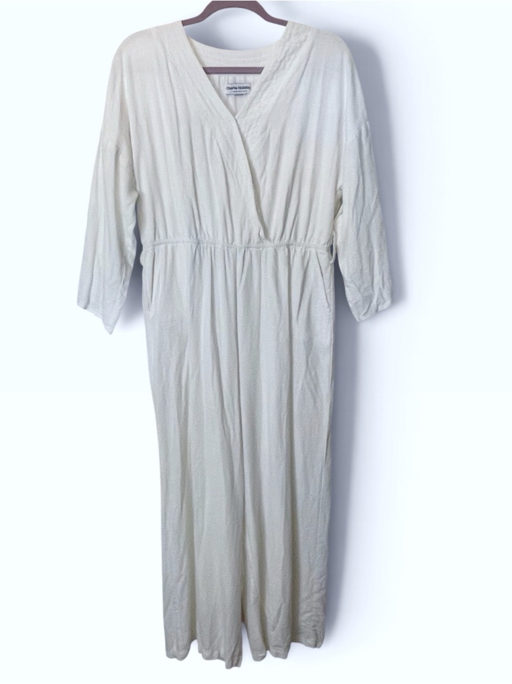 Charlie HolidayWrap-Front jumpsuit